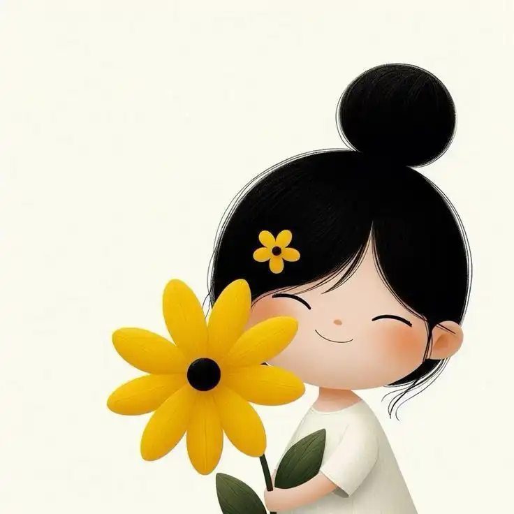 girls dp cartoon